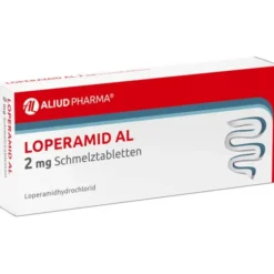 Loperamid AL akut bei akutem Durchfall 10 St