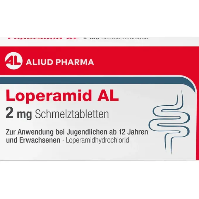 LOPERAMID AL 2 mg Schmelztabletten 6 St
