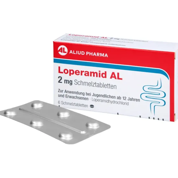 LOPERAMID AL 2 mg Schmelztabletten 6 St