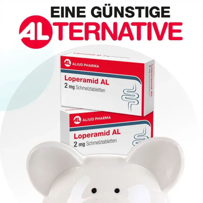 LOPERAMID AL 2 mg Schmelztabletten 6 St