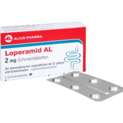 LOPERAMID AL 2 mg Schmelztabletten 6 St