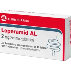 LOPERAMID AL 2 mg Schmelztabletten 6 St