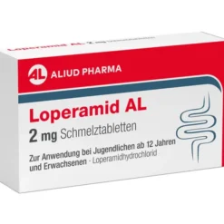 LOPERAMID AL 2 mg Schmelztabletten 6 St