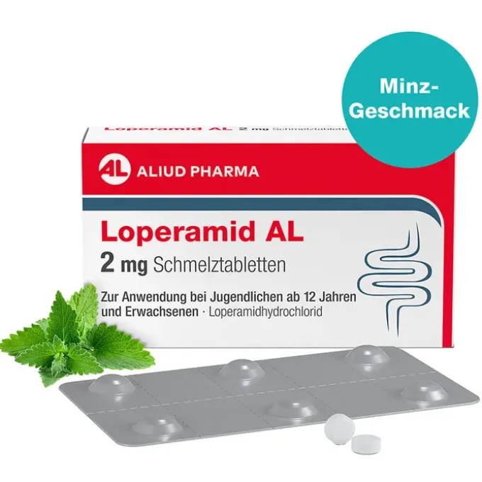LOPERAMID AL 2 mg Schmelztabletten 6 St