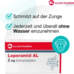 LOPERAMID AL 2 mg Schmelztabletten 6 St