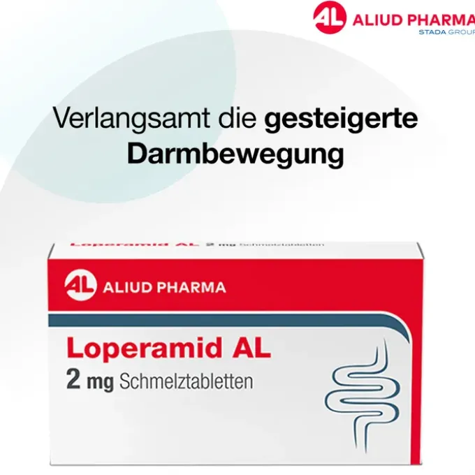 LOPERAMID AL 2 mg Schmelztabletten 6 St