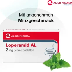 LOPERAMID AL 2 mg Schmelztabletten 6 St