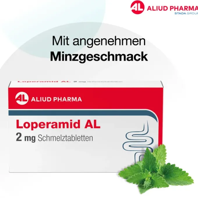 LOPERAMID AL 2 mg Schmelztabletten 6 St