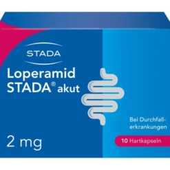 LOPERAMID STADA akut 2 mg Hartkapseln 10 St