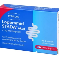 LOPERAMID STADA akut 2 mg Hartkapseln 10 St