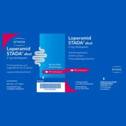 LOPERAMID STADA akut 2 mg Hartkapseln 10 St