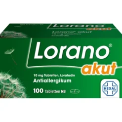 LORANO akut Tabletten 100 St
