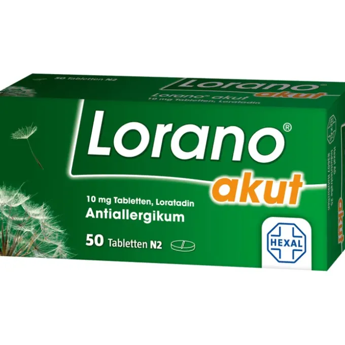 LORANO akut Tabletten 50 St