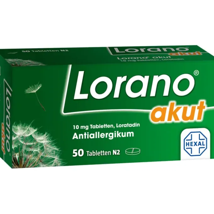 LORANO akut Tabletten 50 St