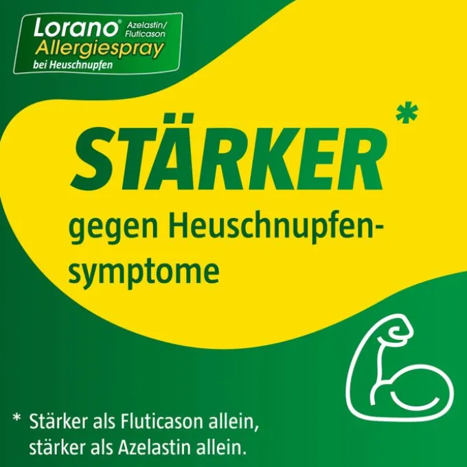 LORANO Azelastin/Fluticason Allergiespr.b.Heuschn. 23 g