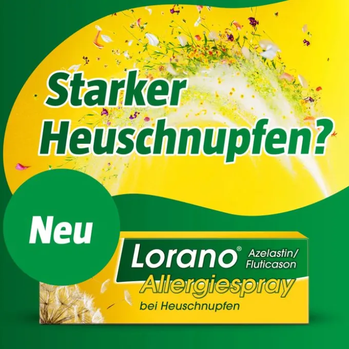 LORANO Azelastin/Fluticason Allergiespr.b.Heuschn. 23 g