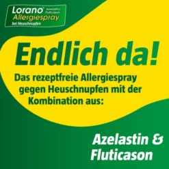 LORANO Azelastin/Fluticason Allergiespr.b.Heuschn. 23 g