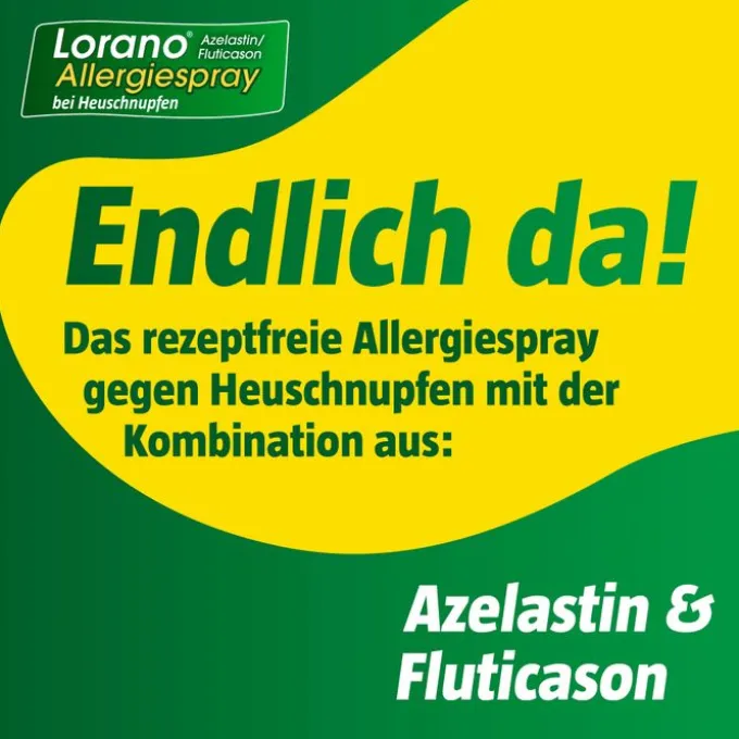 LORANO Azelastin/Fluticason Allergiespr.b.Heuschn. 23 g