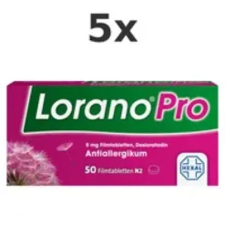 Lorano®Pro 5 mg Allergietabletten 5x50St