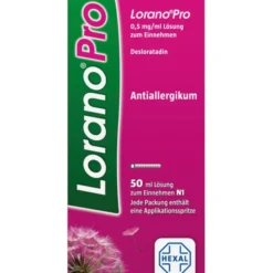 LORANOPRO 0,5 mg/ml Lösung zum Einnehmen 50 ml