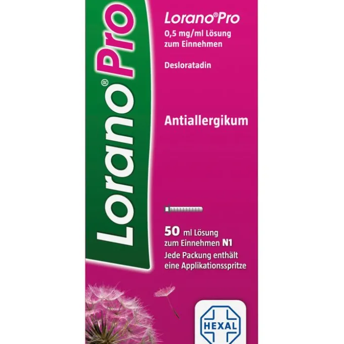 LORANOPRO 0,5 mg/ml Lösung zum Einnehmen 50 ml