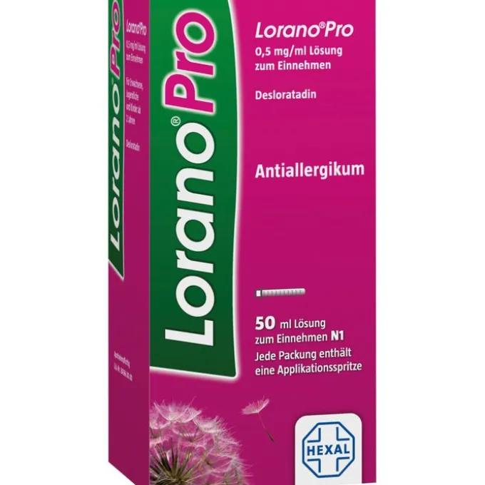 LORANOPRO 0,5 mg/ml Lösung zum Einnehmen 50 ml