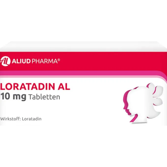 Loratadin AL 10 mg Tabletten bei Heuschnupfen 100 St