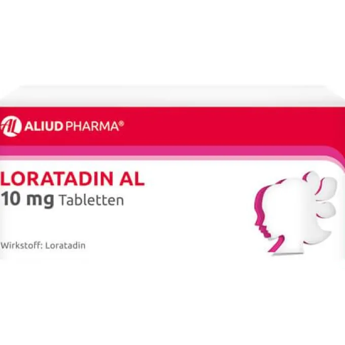 Loratadin AL 10 mg Tabletten bei Heuschnupfen 100 St