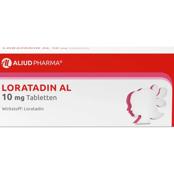 Loratadin AL 10 mg Tabletten bei Heuschnupfen 100 St
