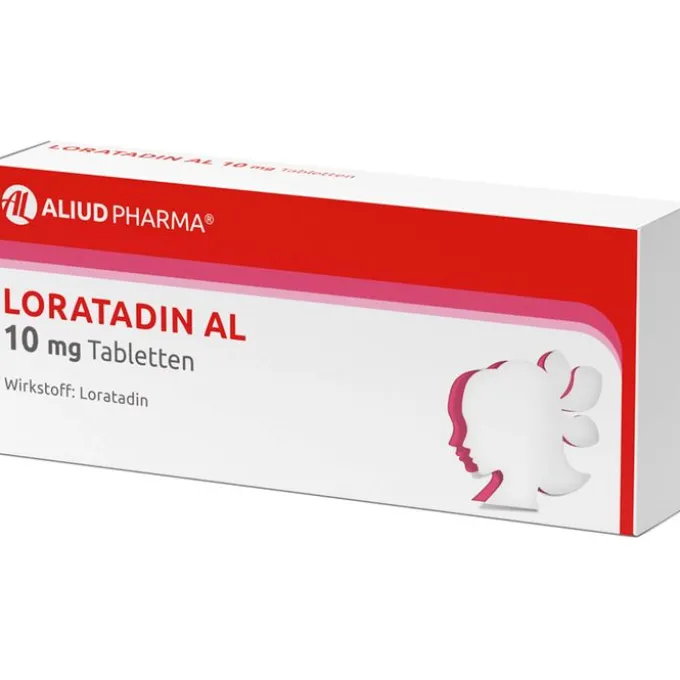 Loratadin AL 10 mg Tabletten bei Heuschnupfen 100 St