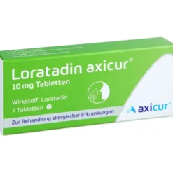 LORATADIN axicur 10 mg Tabletten 7 St