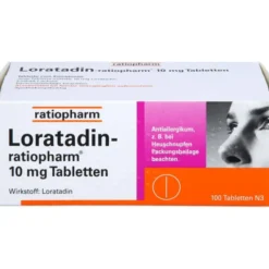 LORATADIN-ratiopharm 10 mg Tabletten 100 St