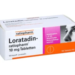 LORATADIN-ratiopharm 10 mg Tabletten 100 St