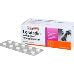LORATADIN-ratiopharm 10 mg Tabletten 100 St