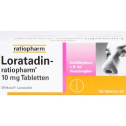 LORATADIN-ratiopharm 10 mg Tabletten 100 St