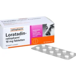 LORATADIN-ratiopharm 10 mg Tabletten 100 St
