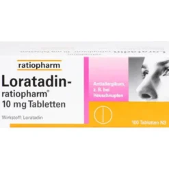 LORATADIN-ratiopharm 10 mg Tabletten 100 St