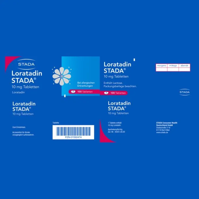 LORATADIN STADA 10 mg Tabletten 100 St
