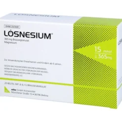 LÖSNESIUM Brausegranulat Btl. 20 St