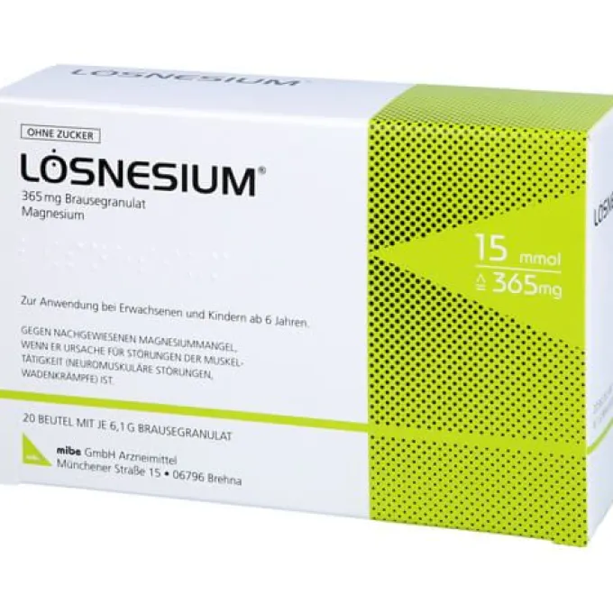 LÖSNESIUM Brausegranulat Btl. 20 St