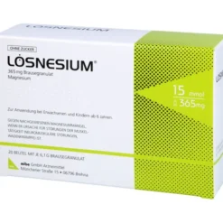 LÖSNESIUM Brausegranulat Btl. 20 St
