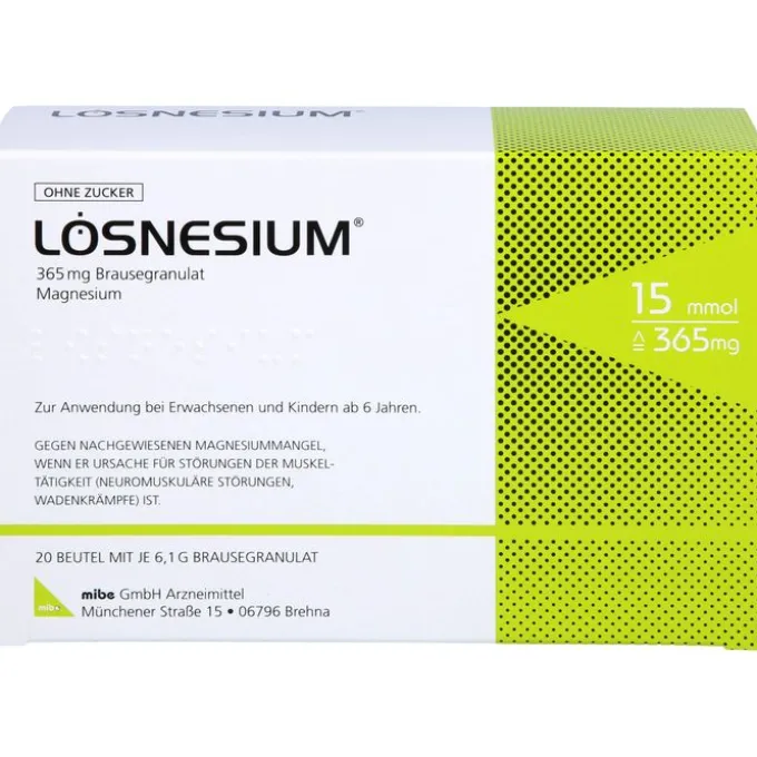 LÖSNESIUM Brausegranulat Btl. 20 St