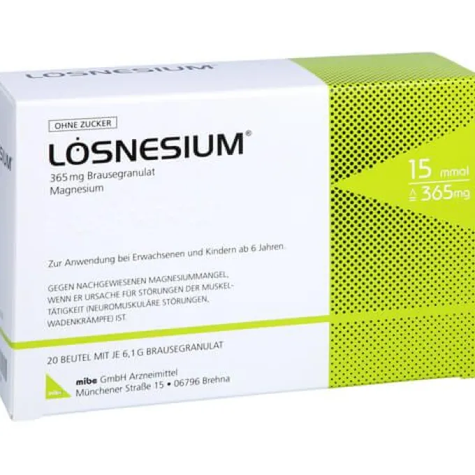 LÖSNESIUM Brausegranulat Btl. 20 St