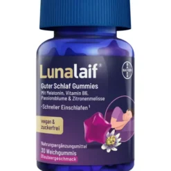 LUNALAIF Guter Schlaf Gummies 30 Stück