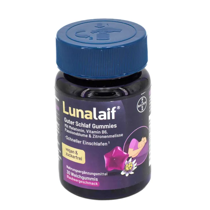 LUNALAIF Guter Schlaf Gummies 30 Stück