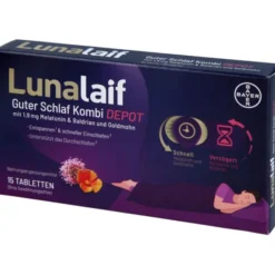 LUNALAIF Guter Schlaf Kombi Depot Tabletten 15 Stück