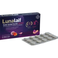 LUNALAIF Guter Schlaf Kombi Depot Tabletten 15 Stück