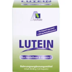 LUTEIN KAPSELN 6 mg+Heidelbeer 120 Stück
