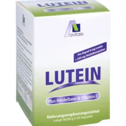 LUTEIN KAPSELN 6 mg+Heidelbeer 120 Stück