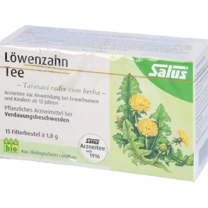 LÖWENZAHN ARZNEITEE Taraxaci rad.c.herb.Bio Salus 15 Stück